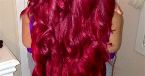 perfect red hair with loreal hi color magenta hair pinterest follow me happenings and my