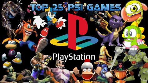 Top 25 Ps1 Games Youtube