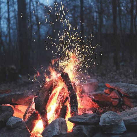 tips to keep your campfire burning through the night outdoor look