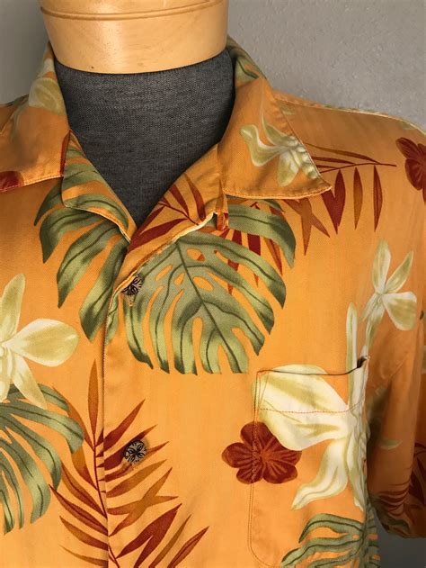 Vtg Tommy Bahama Size XL Aloha Shirt Etsy
