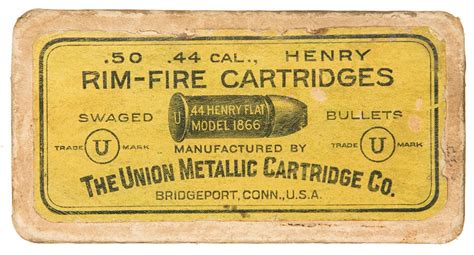 Box Of Umc 44 Henry Rimfire Cartridges
