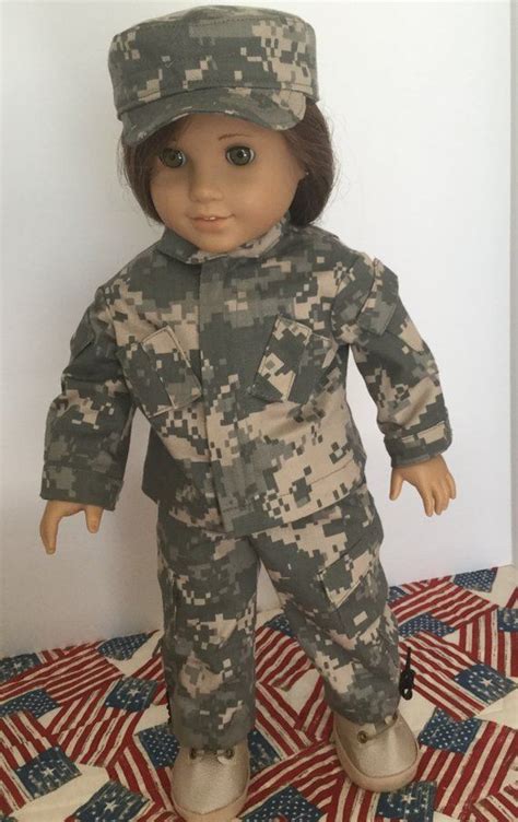 military uniform for 18 dolls 18 doll tan t shirt military uniform