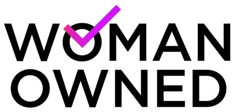 Free Woman Owned Business Logo Represent Female Entrepreneurship