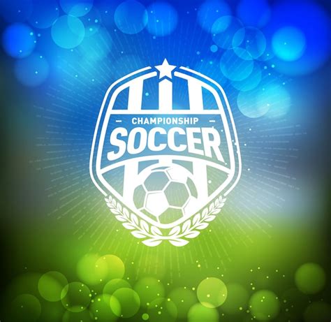 Premium Vector Soccer Football Badge Logo Design Template