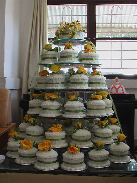 Pannecia Cakes Pyramid Cake For A Wedding