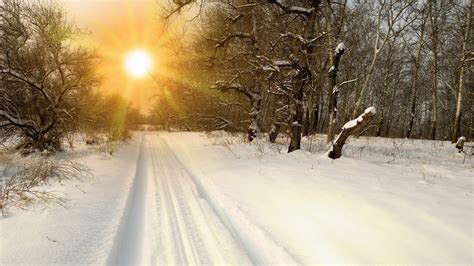 Winter Sunny Wallpapers Wallpaper Cave