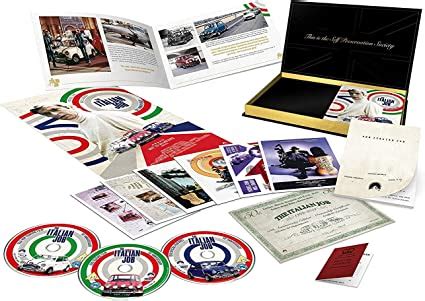 Italian Job Th Anniversary Deluxe Edition Blu Ray Amazon Ca Michael Caine Noel Coward