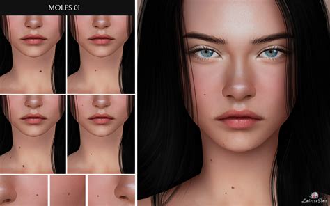 Moles 01 In 2021 Sims 4 Skin Skin Sims 4 Sims 4 Skin Cc