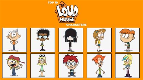 My Top 10 Favorite Loud House Characters Again By Ptbf2002 On Deviantart