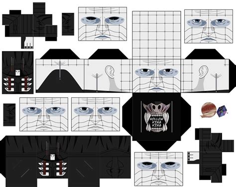 Horror Cubee Templates On Horror Papercraft Deviantart