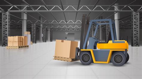Warehouse Interior And Logistics Background 483222 Vector Art At Vecteezy