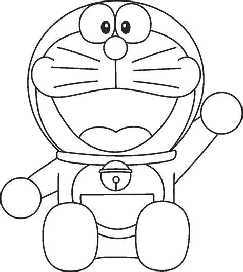 Doraemon Black And White Clip Art Library
