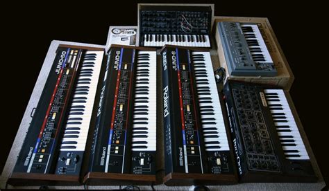 Classic Synth Collection Synth Keyboards Music Gear