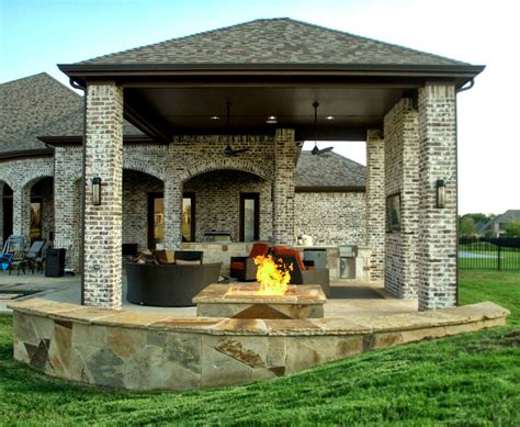 Outdoor Living Space Dallas Area Parker Tcp Custom Outdoor Living