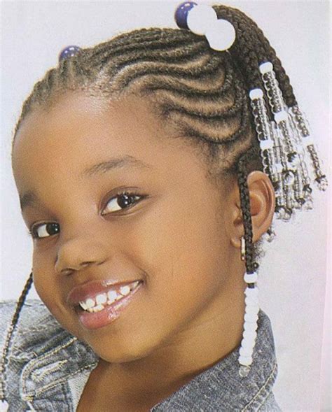 Braided Hairstyles For Little Black Girls With Short Hair Black