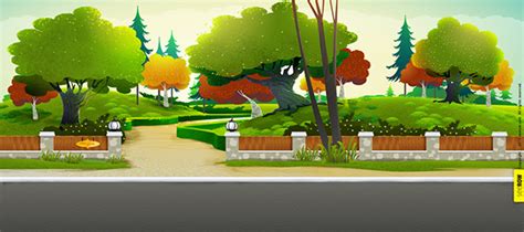 2d Animation Bg Behance