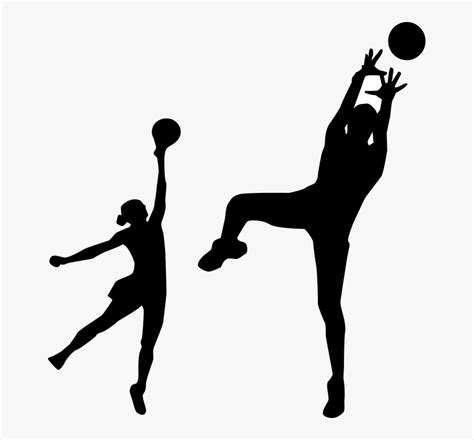 Netball Silhouette Clip Art At Clker Com Vector Clip Art Online My Xxx Hot Girl