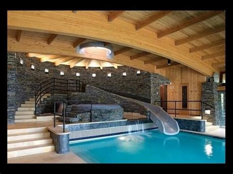 The Dream Indoor Slide Pool Dream Homes Pinterest Indoor Slides