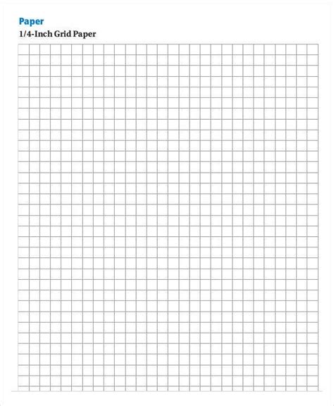 Printable Grid Paper Template 12 Free Pdf Documents Download Free