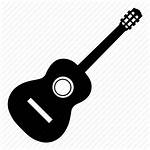Classical Guitar Instrument Icon Acoustic Musical Transparent