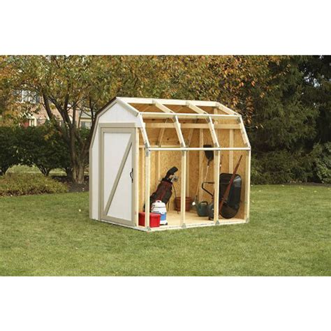 2x4 Basics Shed Kit With Barn Style Roof