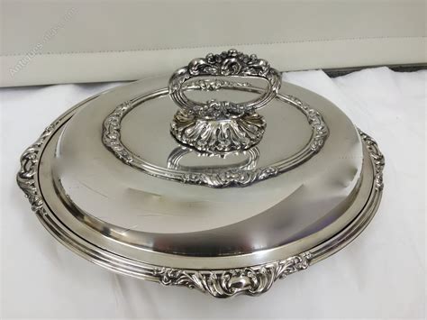 Antiques Atlas Antique Silver Plated Entree Dish And Cover