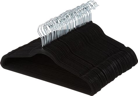 amazonbasics slim velvet non slip clothes hangers 50 pack