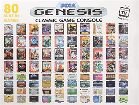 Atgames Sega Genesis Classic Game Console With Wired Controllers