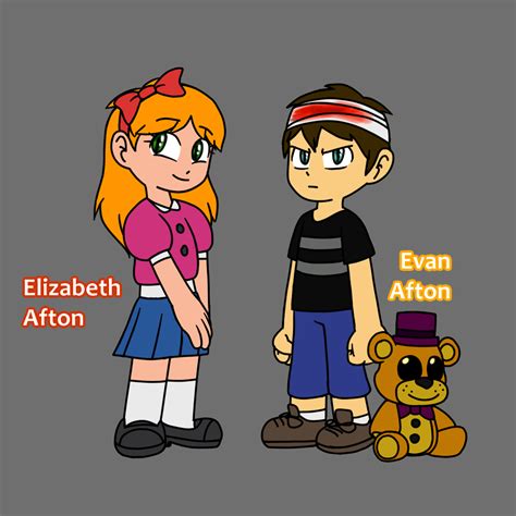 Elizabeth And Evan Afton Alternate Universe Fivenightsatfreddys