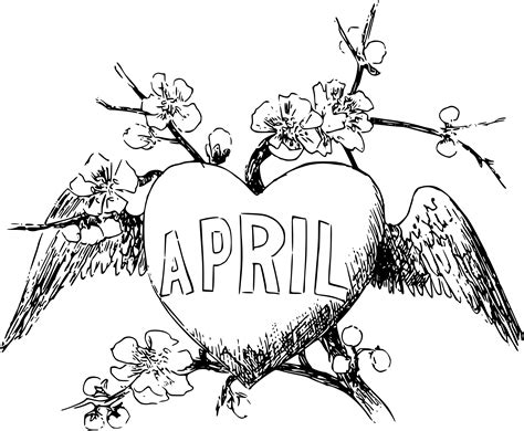 Library Of Month Of April Clipart Freeuse Png Files