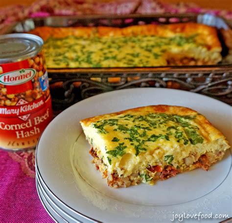 Delicious savory flavors of cabbage, corned beef, and potatoes! Corned Beef Hash and Egg Casserole with Sun-Dried Tomatoes ...
