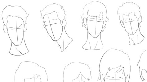 Essential Heads With Hair Sketches 3 Clip Studio Paint Ipad Apple
