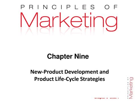 Solution Principle Of Marketing Lecture 8 New Product Development And