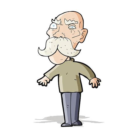Best Crazy Grandpa Illustrations Royalty Free Vector Graphics And Clip