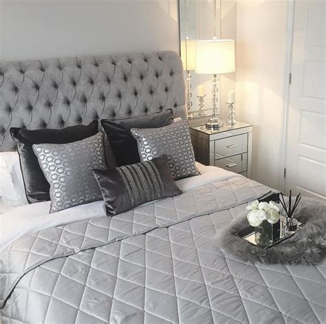 See more ideas about bedroom decor, home bedroom, bedroom inspirations. Grey bedroom inspo | Glitter bedroom, Grey bedroom decor ...