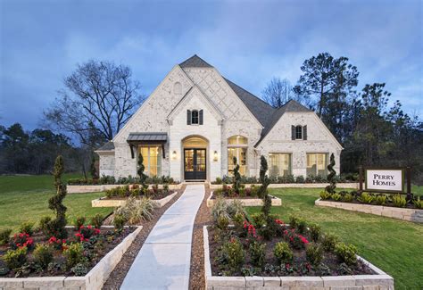 Perry Homes Opens A Beautifully Decorated Model Home In The Woodlands