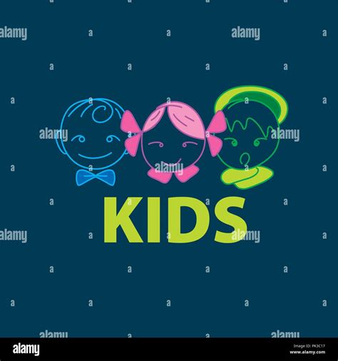 Vector Logo Kids Stock Vector Image And Art Alamy
