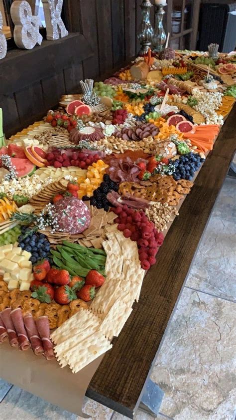 large wedding charcuterie board wedingpoka