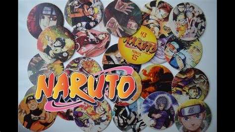 Naruto The Animated Series Complete Set Pogs 4444 Youtube
