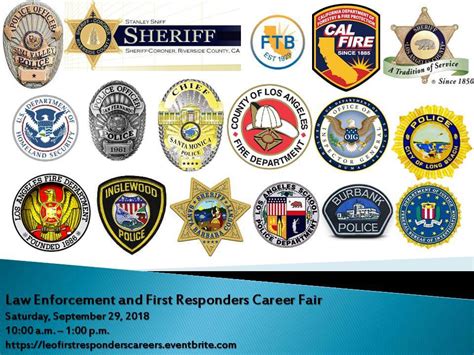 Law Enforcement And First Responders Career Fair Usc Viterbi Career