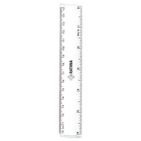 Plastic Ruler 15cm 6 Inch