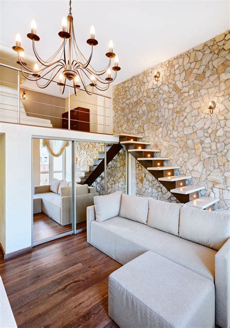 25 Gorgeous Living Rooms With Stone Walls Decor Units