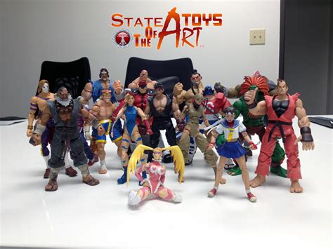 Blast From The Past Sota Street Fighter Figures By Stateoftheart Toys