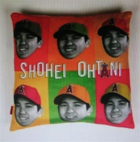 Shohei Ohtani Pillow 大谷翔平 And Game Ticket Steals Home La Angels Vs