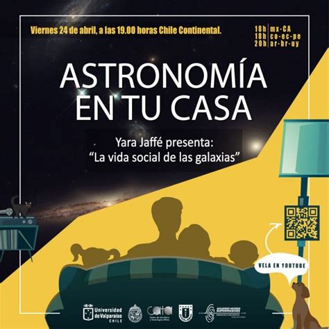 Continúa Ciclo De Conferencias Online “astronomía En Tu Casa” Con La Vida Social De Las Galaxias