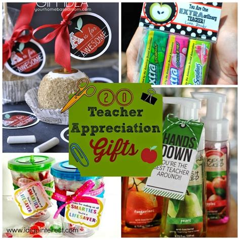 Amazing Inexpensive Teacher Appreciation Gift Ideas