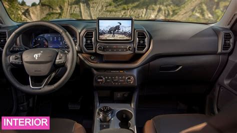 2022 Ford Bronco 4 Door Interior