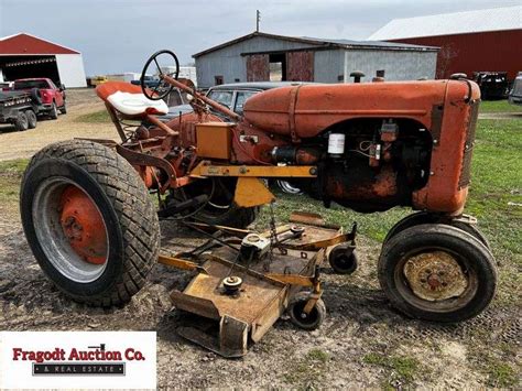 Allis Chalmers C With Woods L59 Belly Mower Has 130 Hours On New Rear