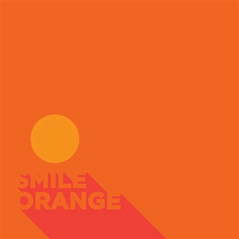 Smile Orange Gaming Logos Typography Orange