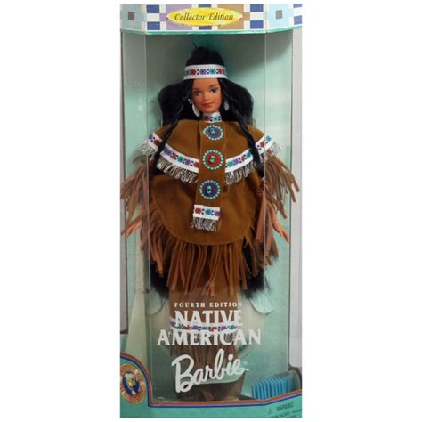 1998 dolls of the world native american barbie 18558 barbie collectors guide photo gallery